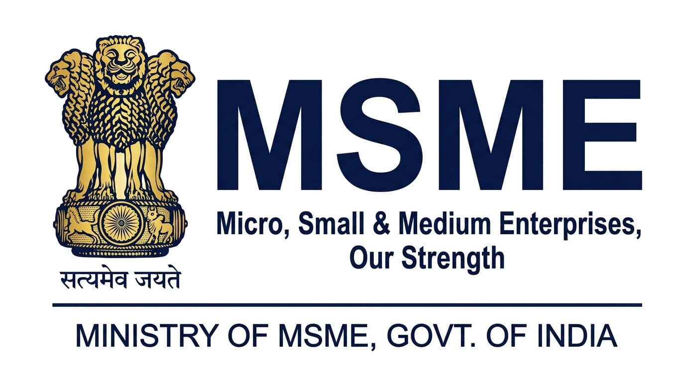 Registered with MSME - Government of India